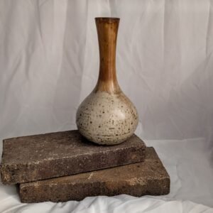 Vase soliflore en grès