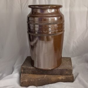 Grand vase en grès verni